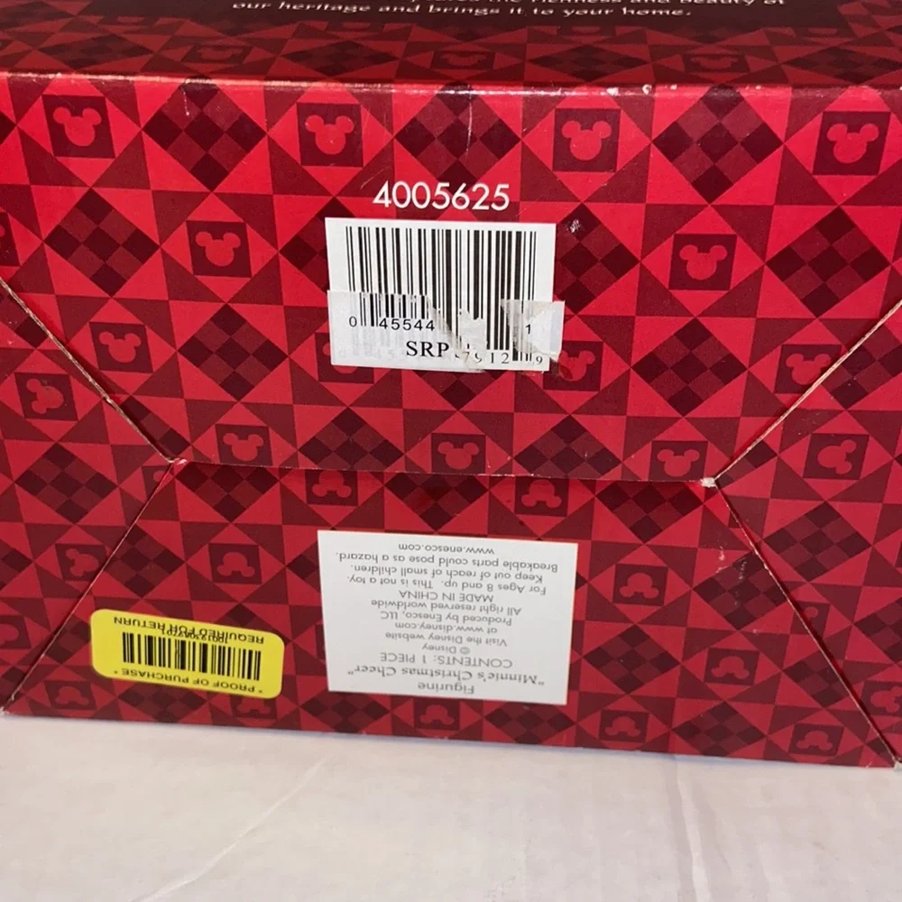 Minnie's Christmas Cheer Disney Traditions 8 inch figure New in Box